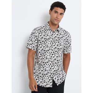 Ben Sherman Men's Floral Short-Sleeve Shirt